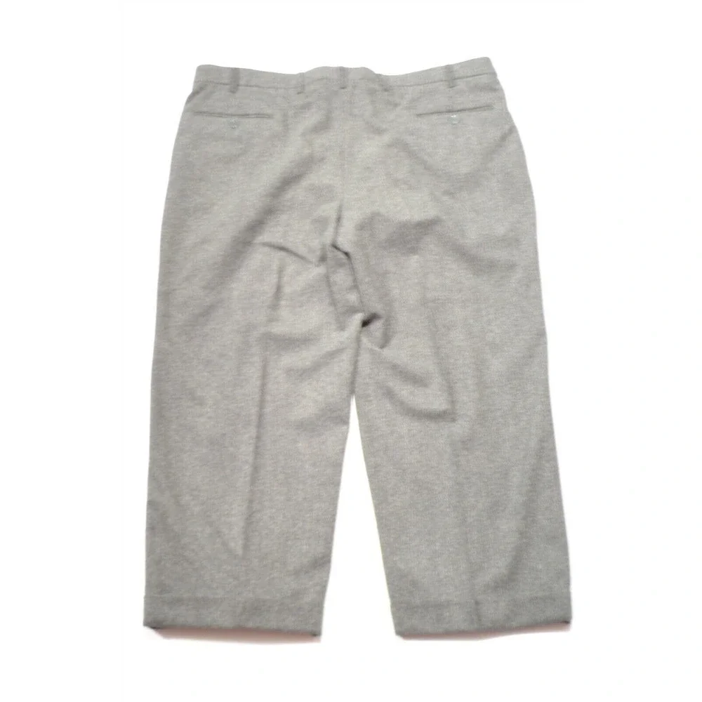 St. Croix 42 x 29 Dark Gray Ribbed‎ Cuffed Recent Dress Pants